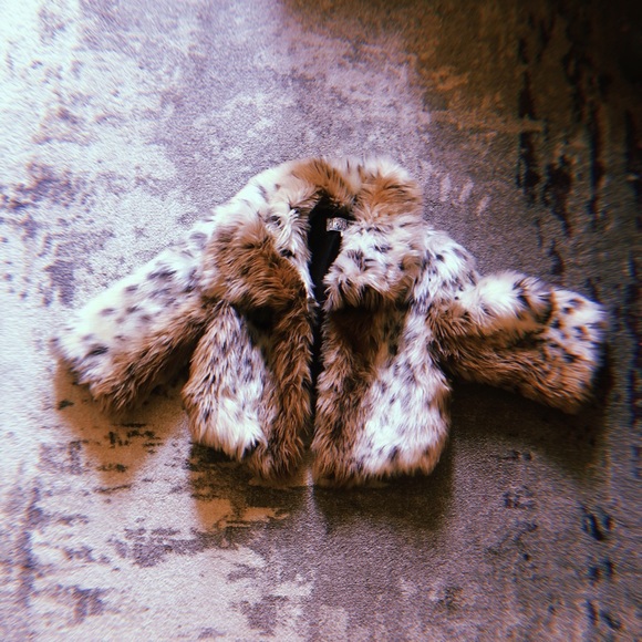 Jolt Cropped Fur Jacket - Picture 1 of 5